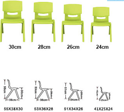 Kích thước bàn học sinh mầm non